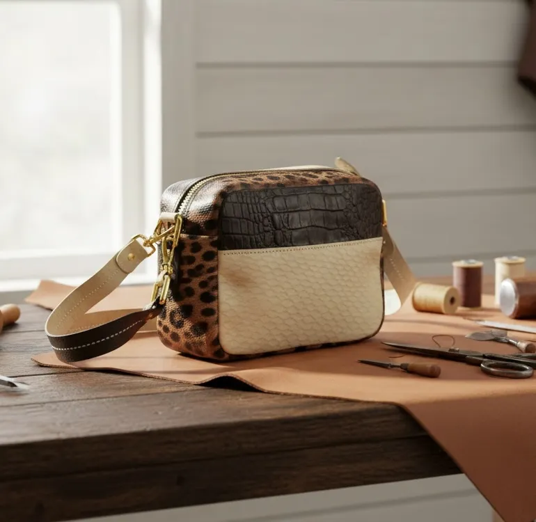 Curso de marroquinería avanzada — cartera tipo Chanel y mini maletín de cuero artesanal