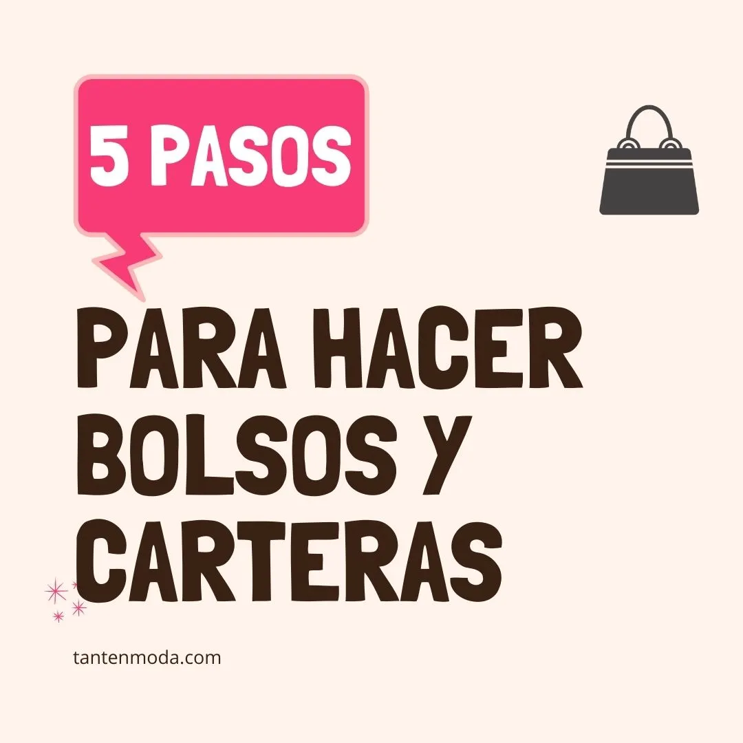5 pasos para hacer bolsos y carteras de cuero